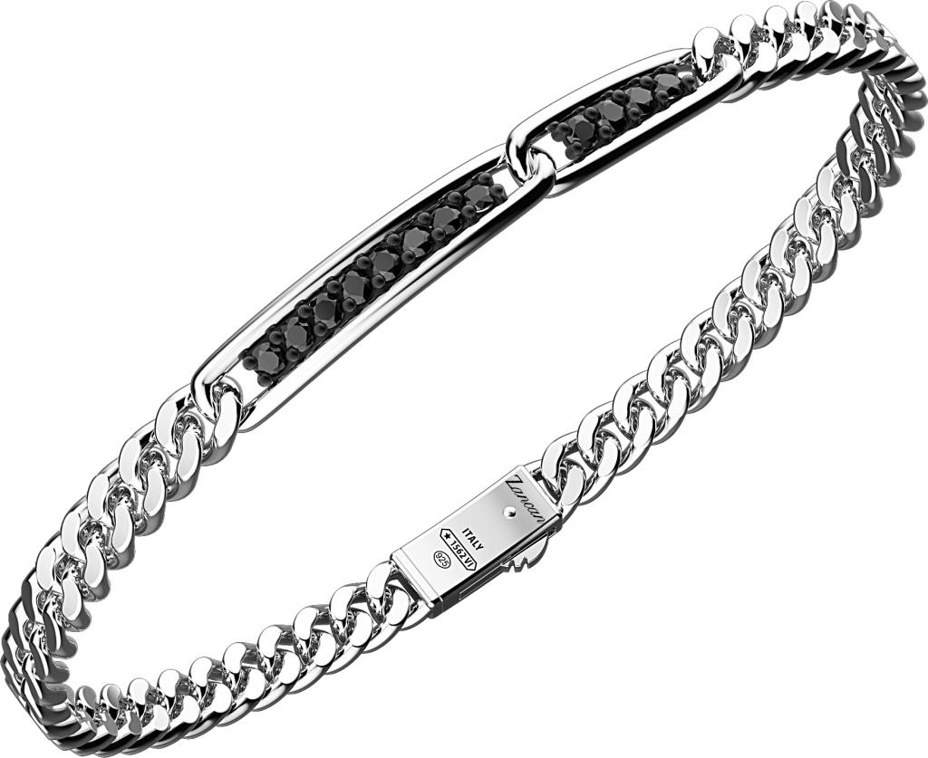 Bracciale Zancan Maglia Groumette e  Piastra - ZANCAN