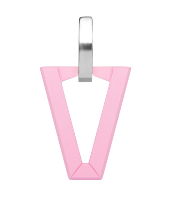 Orecchino Valentina Ferragni Uali Pink Silver - VALENTINA FERRAGNI