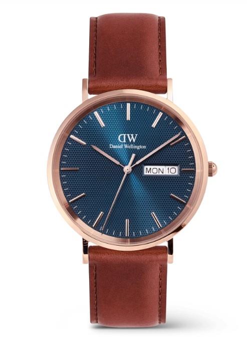 Classic Day  St Mawes Rose Gold Arctic - DANIEL WELLINGTON