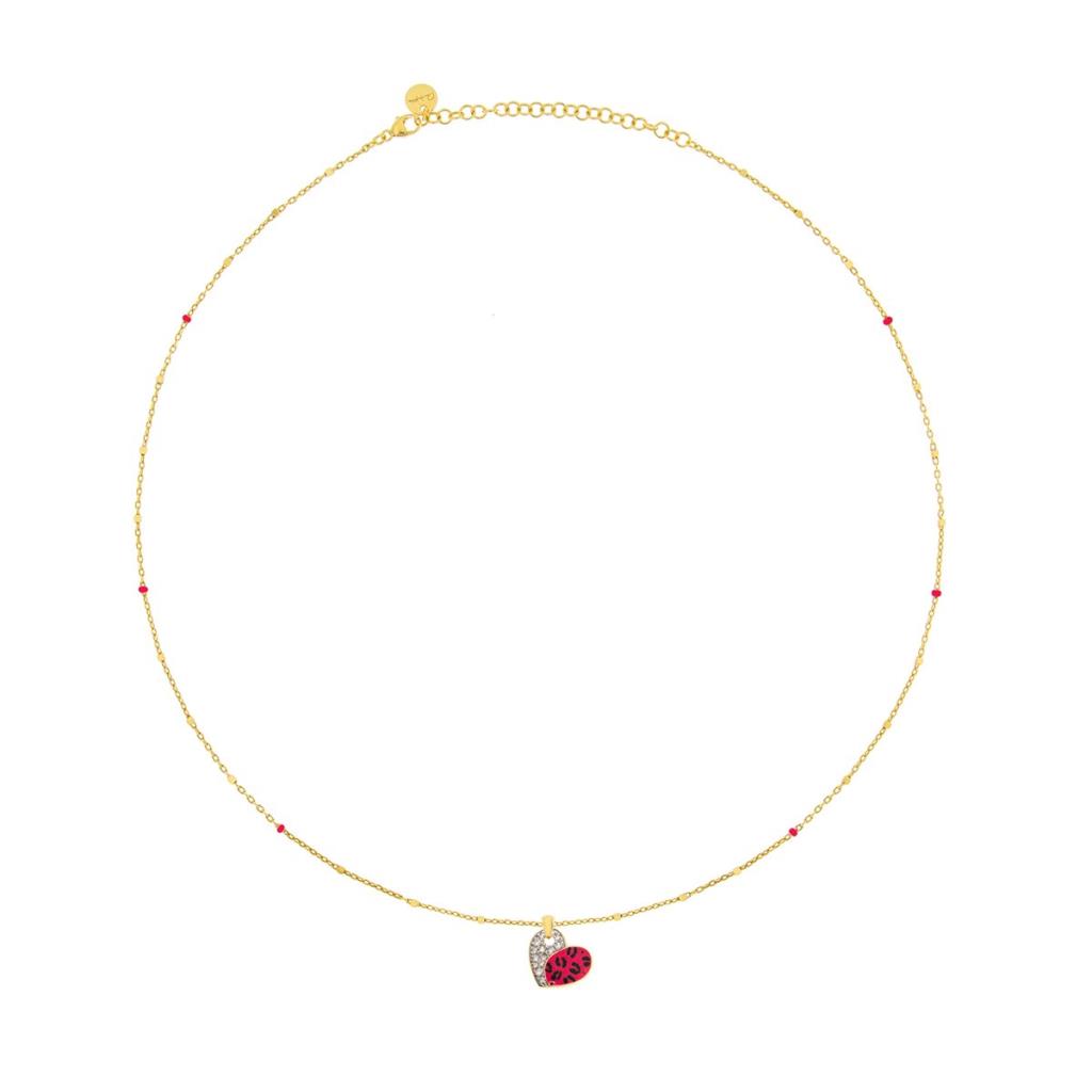 Collana Girocollo Rue Des Mille Cuore Jungle Tribe - RUE DES MILLE