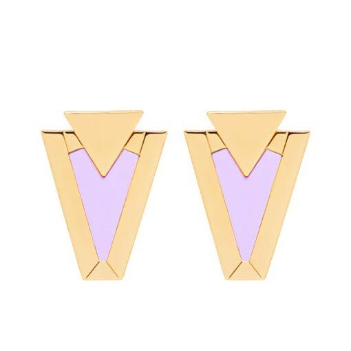 Orecchini Valentina Ferragni Rhea Lilac - VALENTINA FERRAGNI