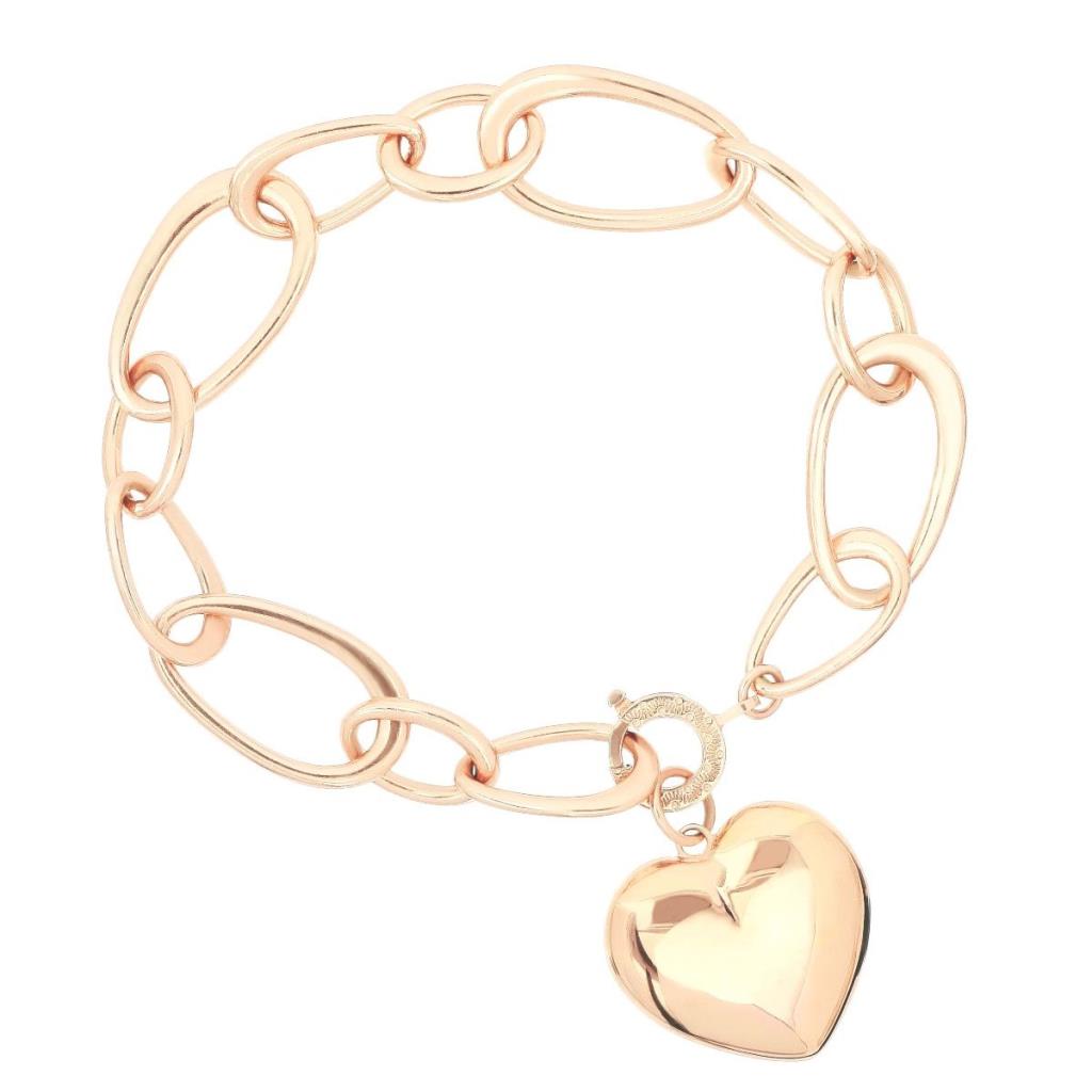 Bracciale Maman Et Sophie con Cuore e Maglie Grandi - MAMAN ET SOPHIE
