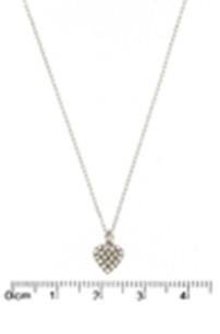 Collana Cuore Con Perline - LORENZO SEGONI SILVER