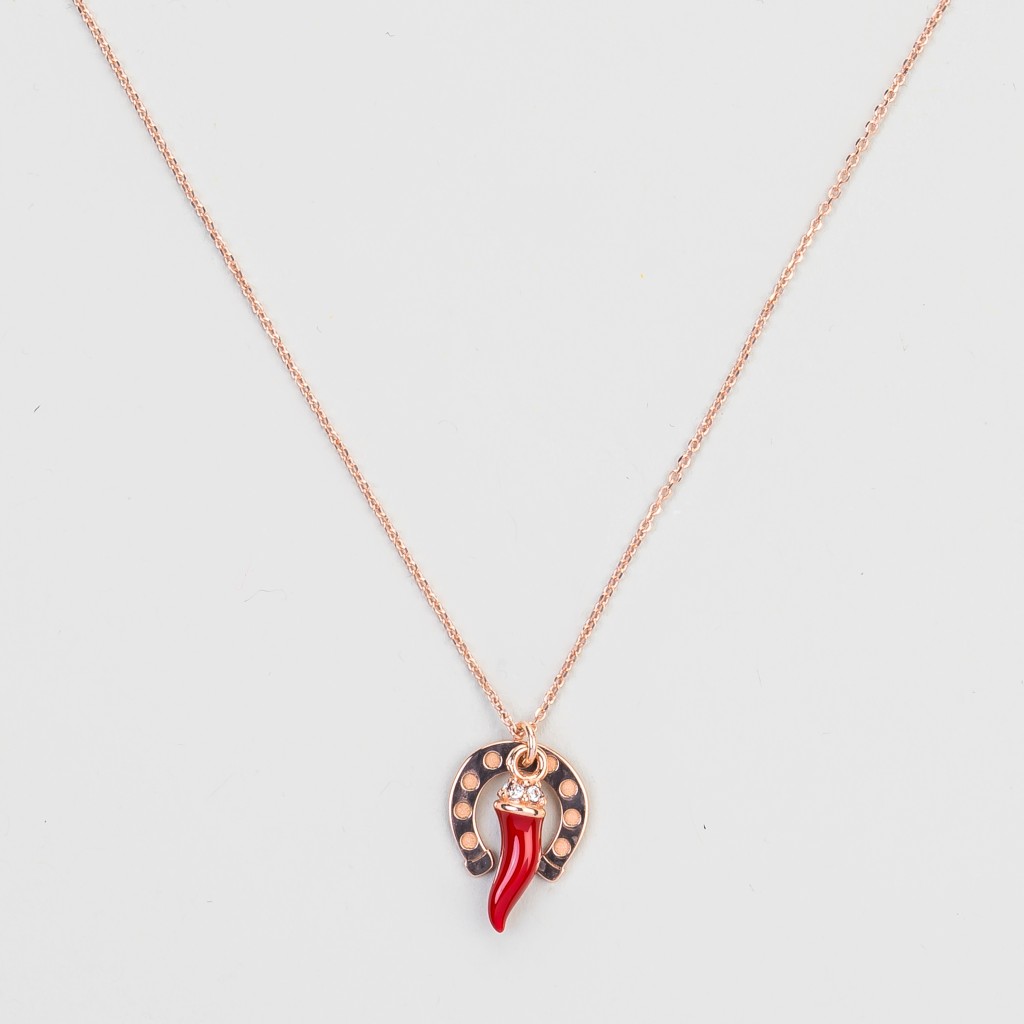 Collana Cornetto + Ferro di cavallo - VERSARI ACCESSORIES