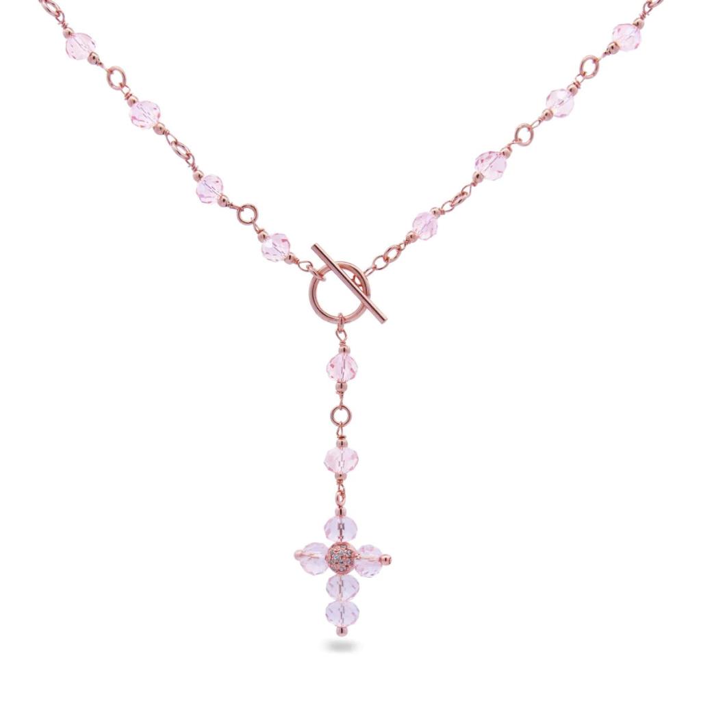 Collana Rosario Rue Des Mille Crystal Rainbow - RUE DES MILLE