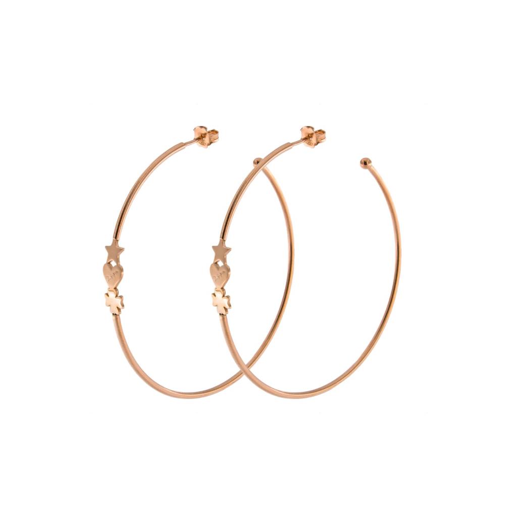 Orecchini Rue Des Mille a cerchio 6cm - RUE DES MILLE