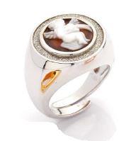 Anello Cameo Putto - CAMEO ITALIANO