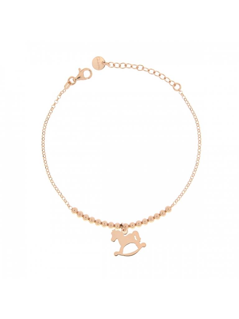 BRACCIALE ARG RIGIDO TIT 925% 1 SOG CAVALLO - RUE DES MILLE