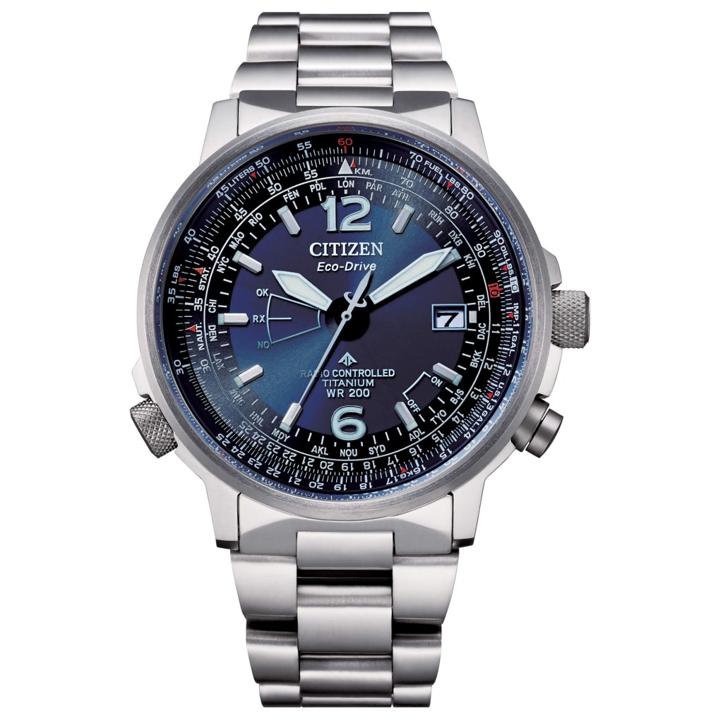 Collezione Radiocontrollato Pilot Super Titanio - CITIZEN