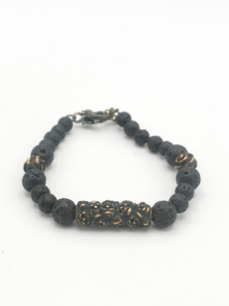 Bracciale Aamntide Pietre Laviche - AMANTIDE