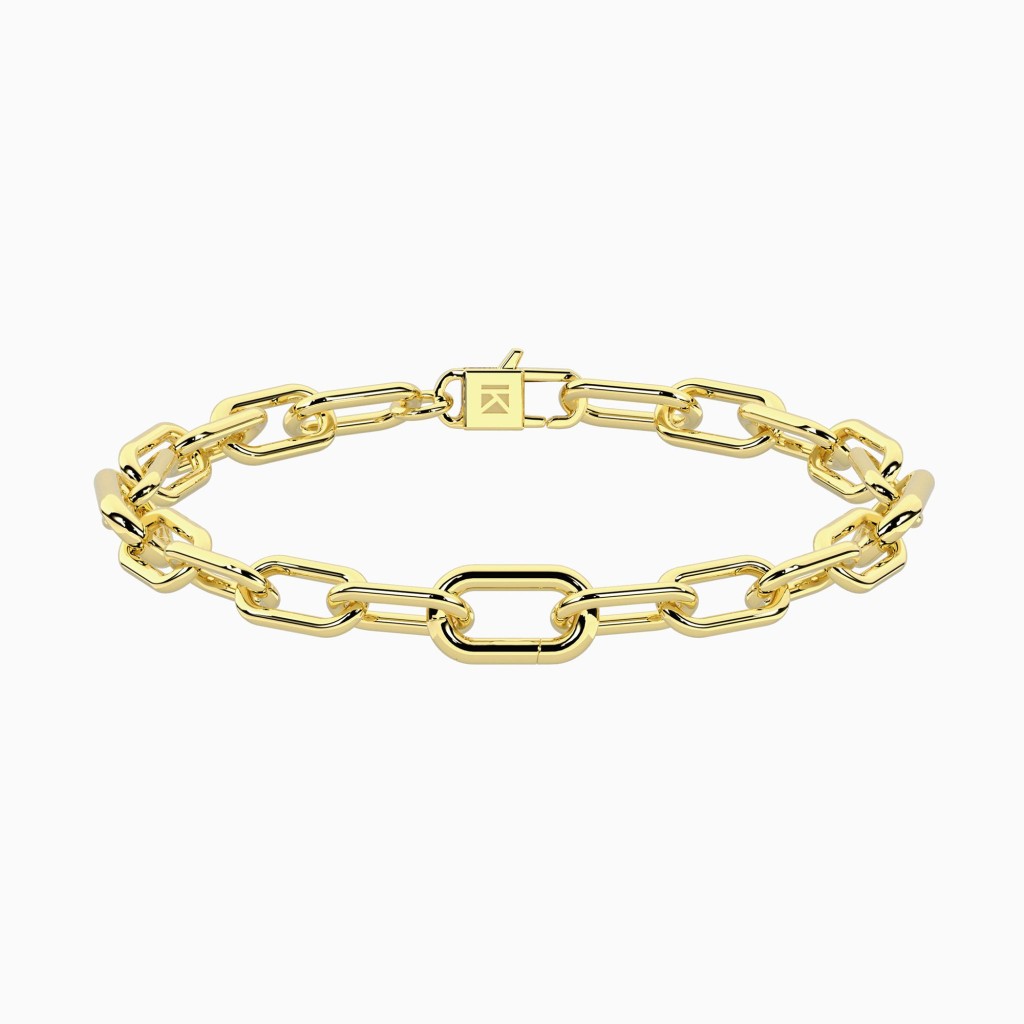 Bracciale dorato con catena allungata - KIDULT