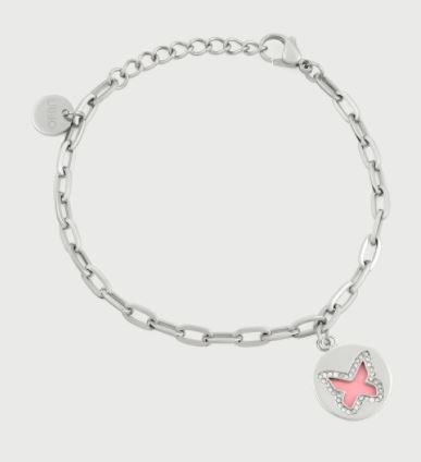 Bracciale Li Jo con Farfalla e Brill - LIU.JO