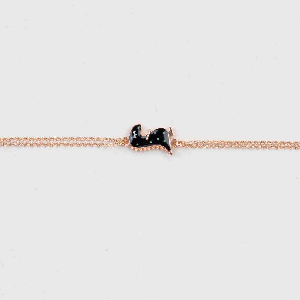 Bracciale Versari Dinosauro Nero  - VERSARI ACCESSORIES