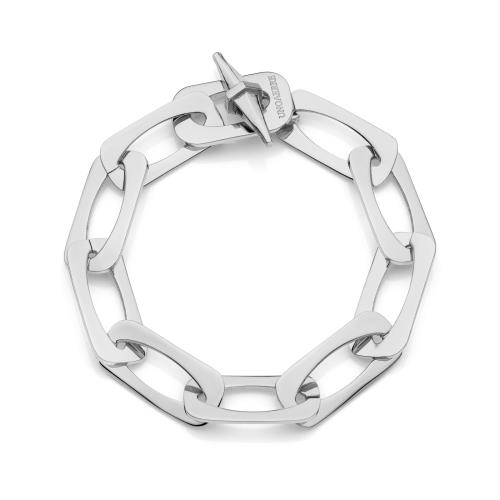 Bracciale Unoaerre catena quadra argentato - UNOAERRE