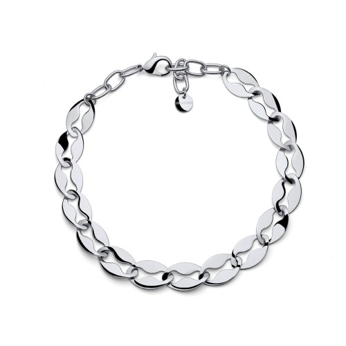 Collana maglia marina argentata - UNOAERRE