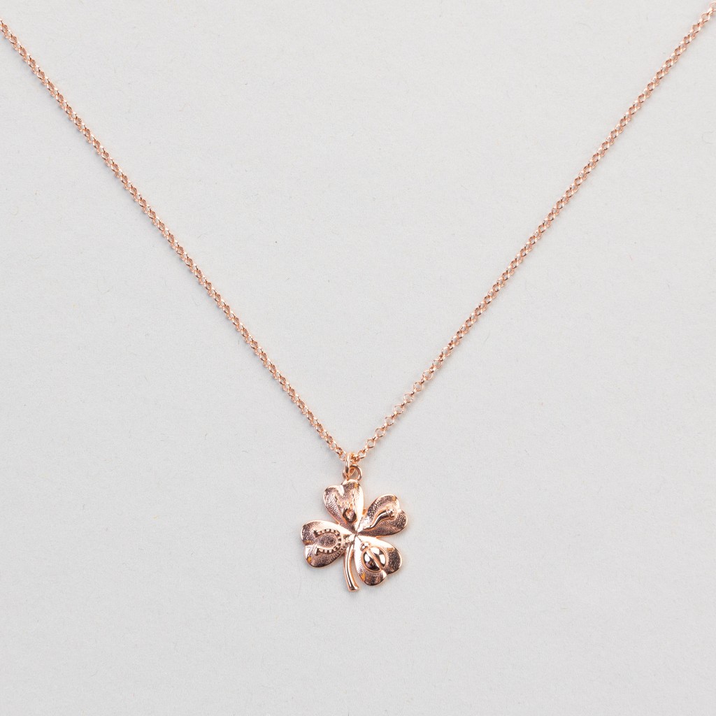 Collana Quadrifoglio zirconi - VERSARI ACCESSORIES