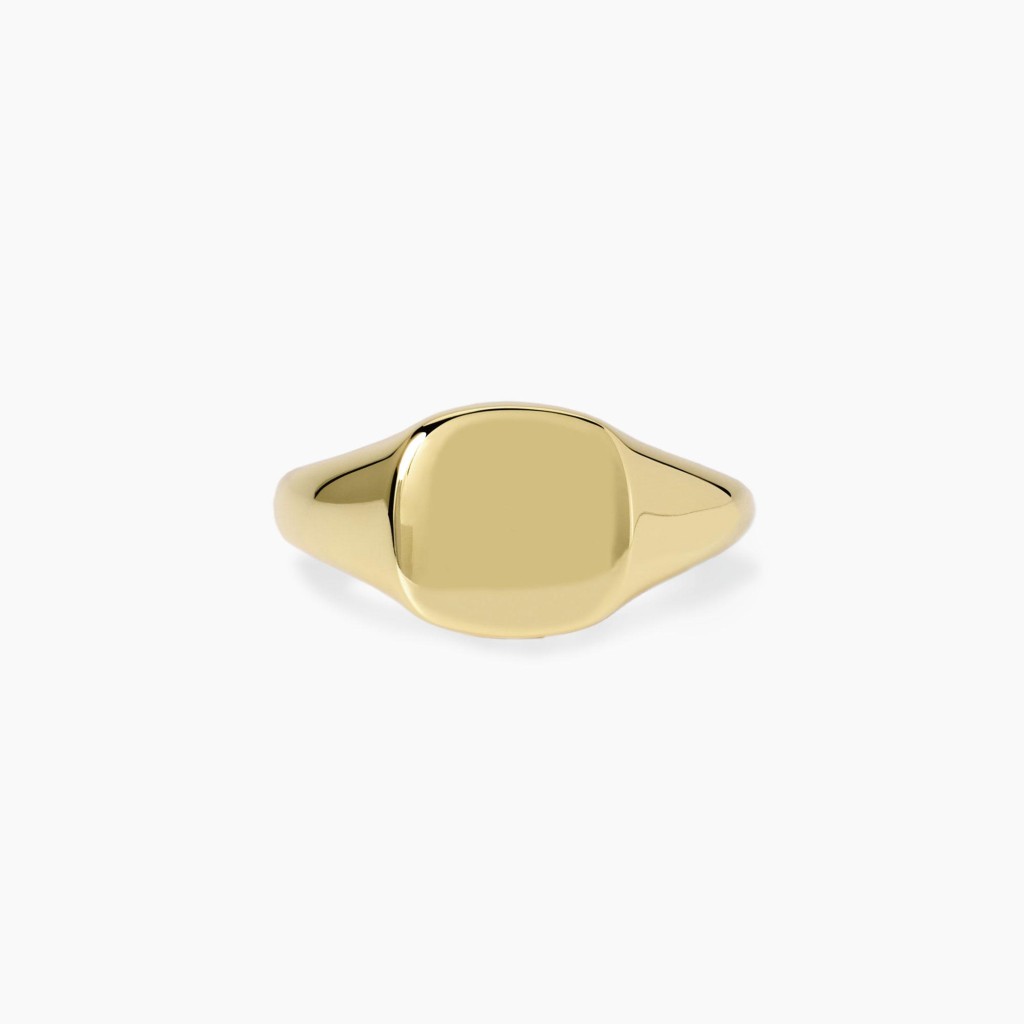 Anello chevalier in argento - MABINA