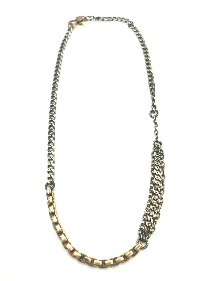 Collana Amntide Tre Catene - AMANTIDE