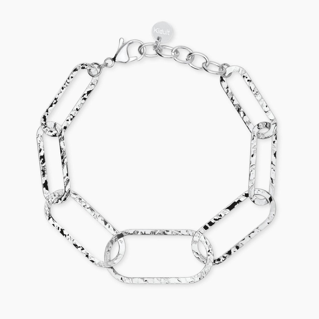 Bracciale con maglie martellate - KIDULT