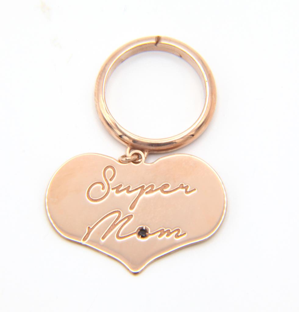 Anello "Super Mom" Personalizzabile - LORENZO SEGONI SILVER