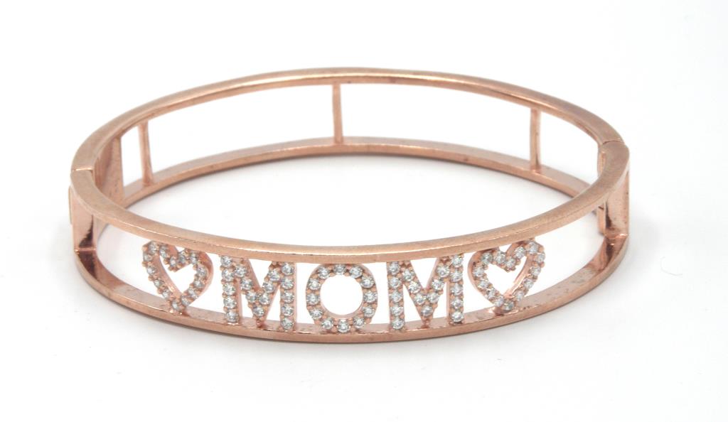 Bracciale Rigido Mom - LORENZO SEGONI SILVER