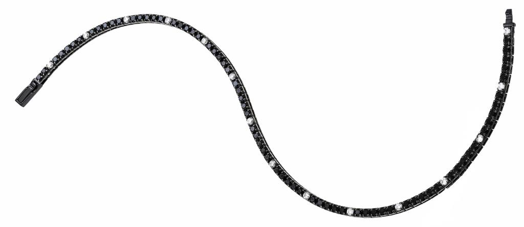 Bracciale Zancan Argento Zirconi Neri - ZANCAN