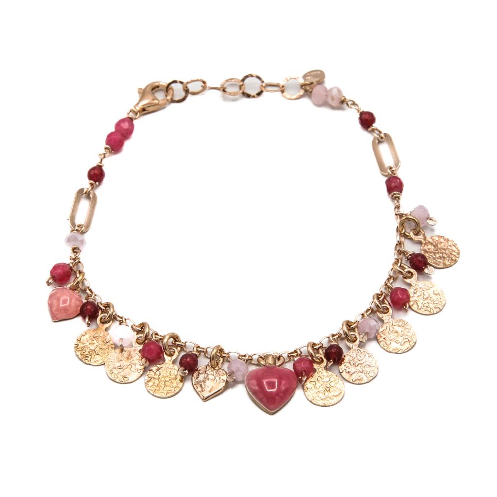 Bracciale Sacramore Firenze Romance Rosa - SACRAMORE FIRENZE