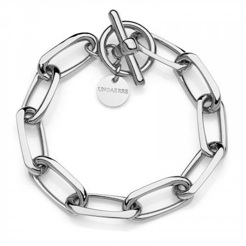 Bracciale Unoaerre in bronzo argentato - UNOAERRE