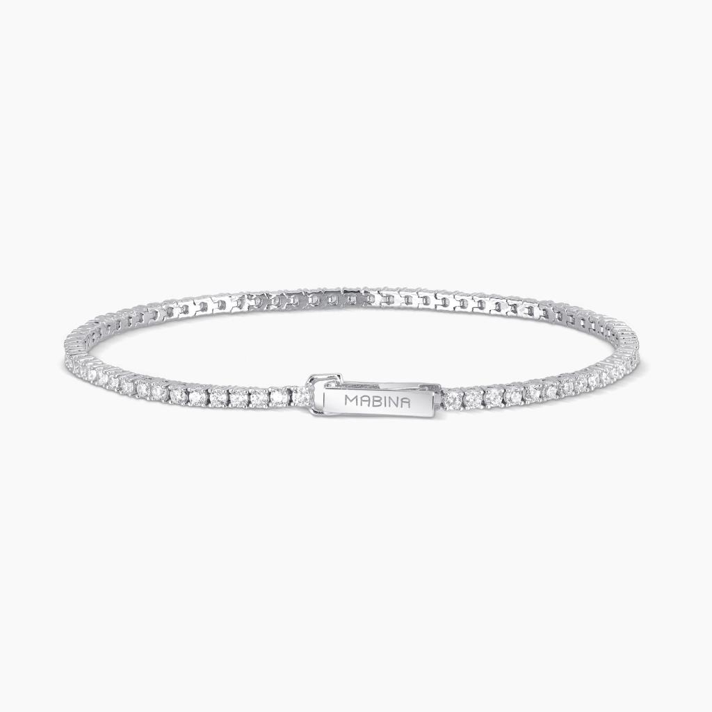 Bracciale Tennis Mabina con Zirconi - MABINA
