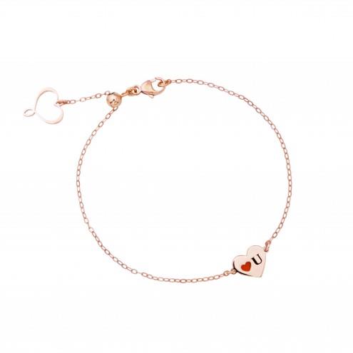 Bracciale Maman et Sohie cuore San Valentino - MAMAN ET SOPHIE