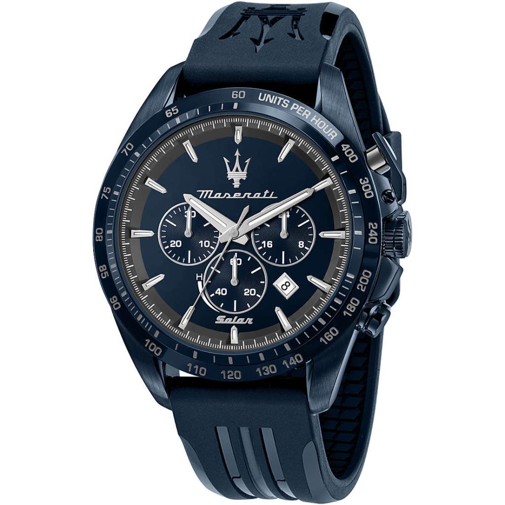 Orologio Cronografo Uomo Maserati Solar Blue - MASERATI