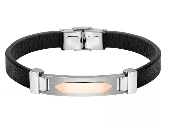 Bracciale Morellato Pelle e Targhetta - MORELLATO