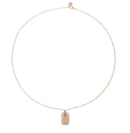 Collana Girocollo Rue Des Mille Medaglia Madonna - RUE DES MILLE