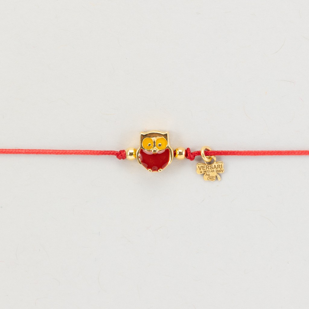 Bracciale Cordino Rosso Riccio - VERSARI ACCESSORIES