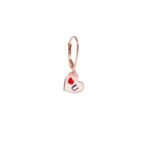 Mono Orecchino Maman Et Sophie San Valentino Cuore - MAMAN ET SOPHIE