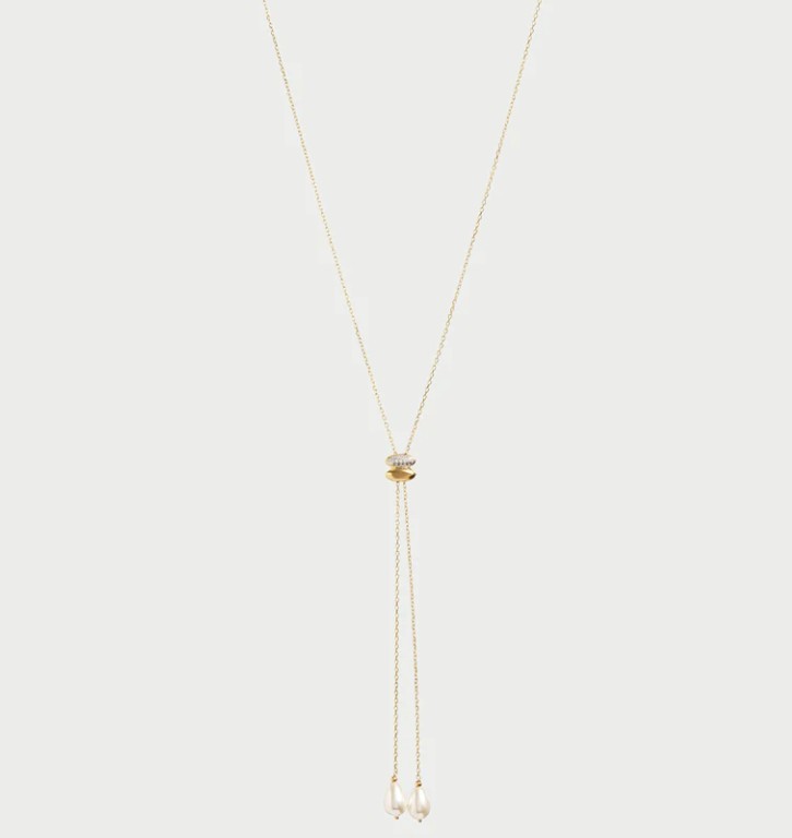 Collana statement saliscendi Perla - RUE DES MILLE