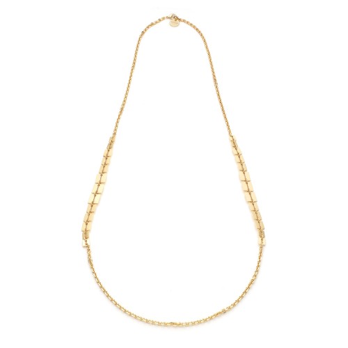 Collana lunga dorata Lux - UNOAERRE