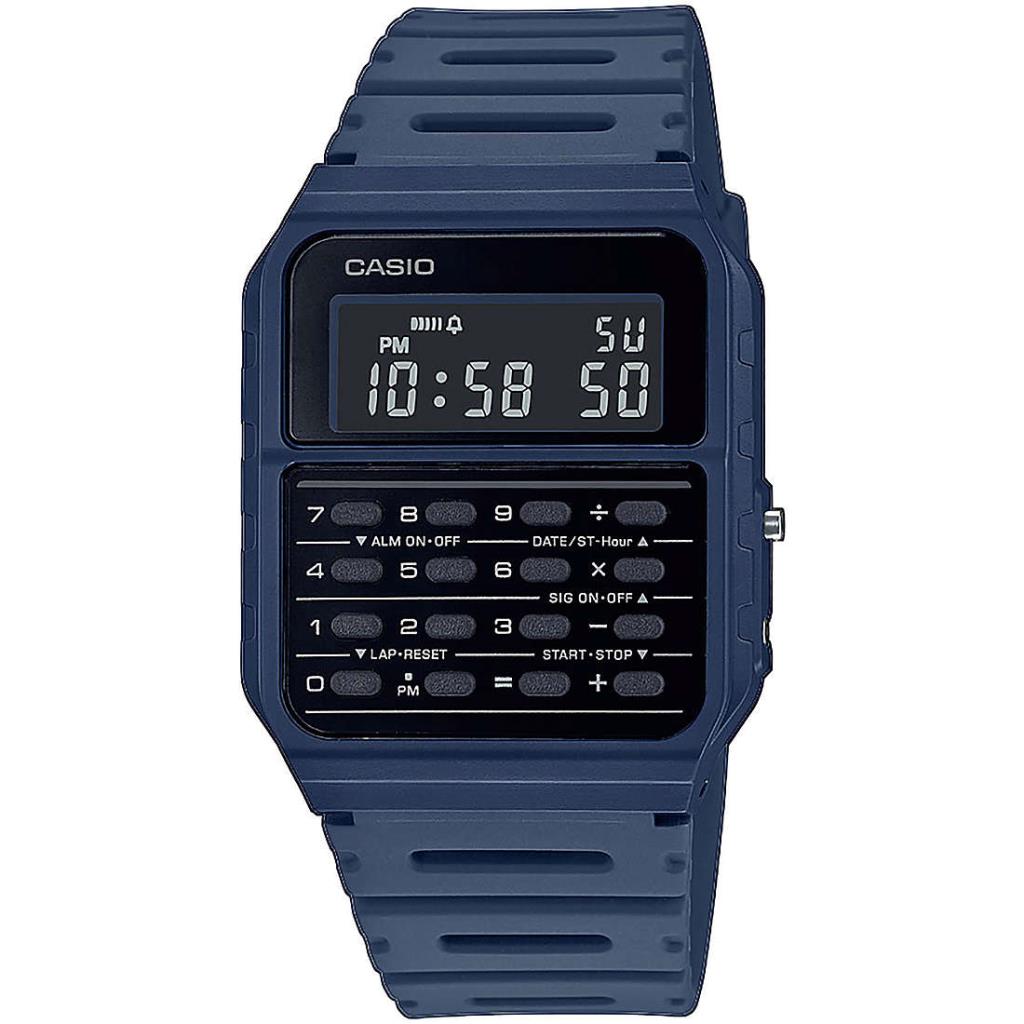 Orologio Casio Uomo Vintage Calcolatrice Blu - CASIO