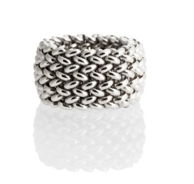 Anello Unoaerre in argento bianco Chicco - UNOAERRE