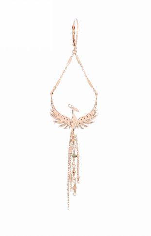 Orecchini Con Fenice E Catene - MAMAN ET SOPHIE