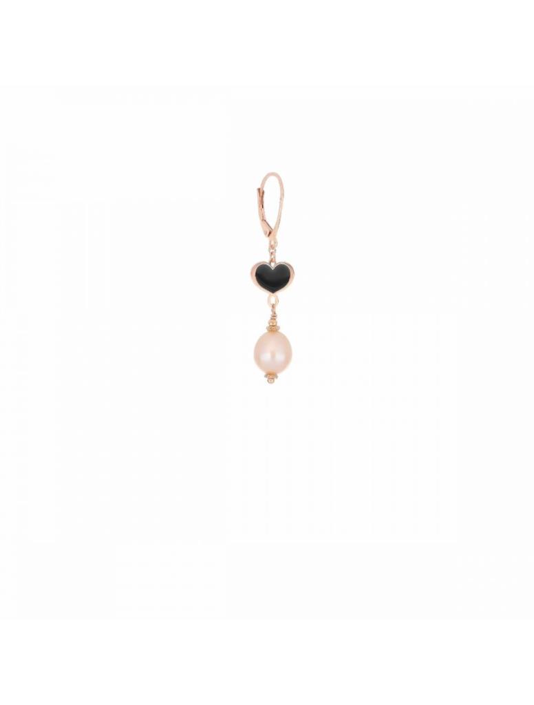 Mono Orecchino Maman et Sophie Cuore Perla - MAMAN ET SOPHIE