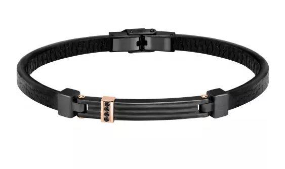 Bracciale Morellato Pelle e Targhetta - MORELLATO