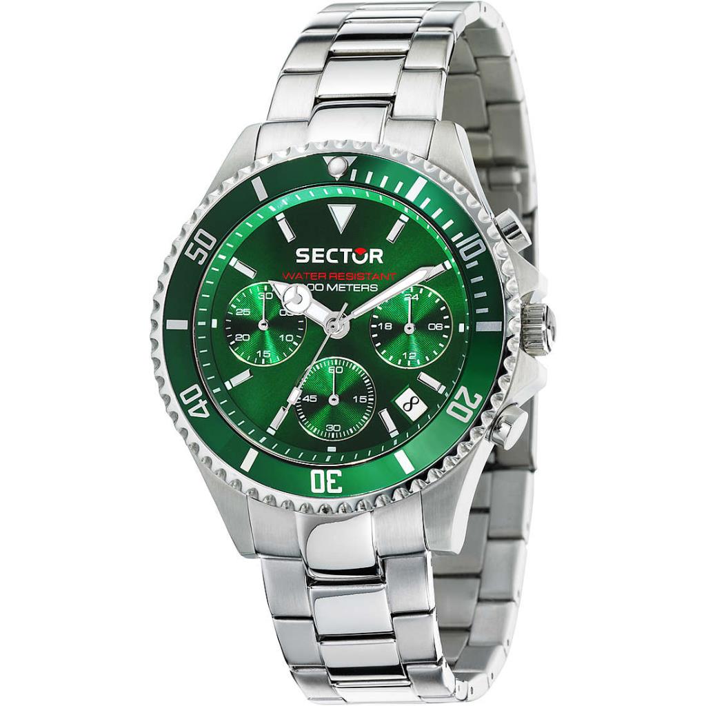 Orologio Cronografo Uomo Sector 230 Full Green - SECTOR