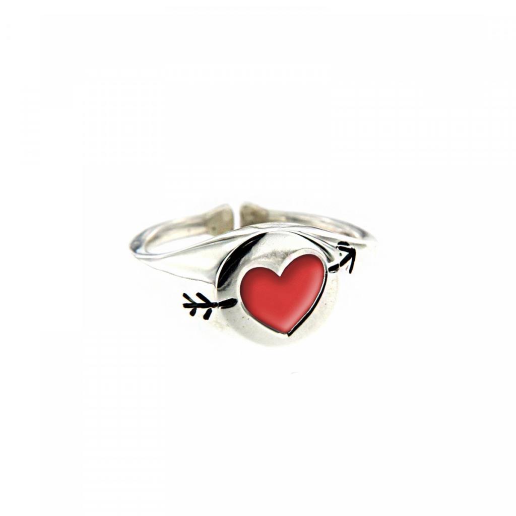 ANELLO CHEVALIER CON CUORE TRAFITTO - MAMAN ET SOPHIE