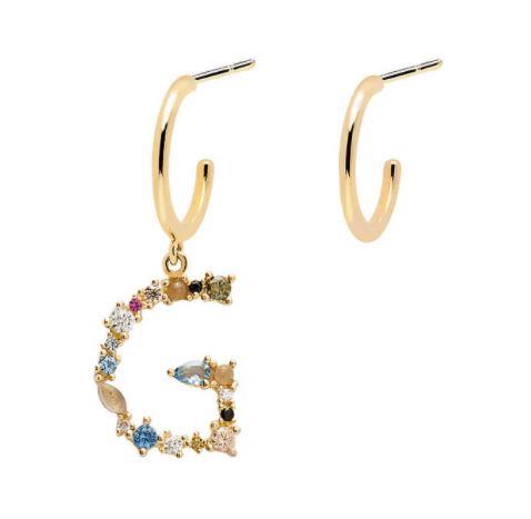 Orecchini P D Paola Iniziale G - PDPAOLA