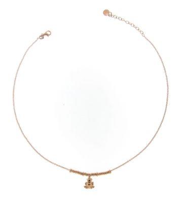 Collana Rue Des Mille Girocollo Micro Anelli E Rana - RUE DES MILLE