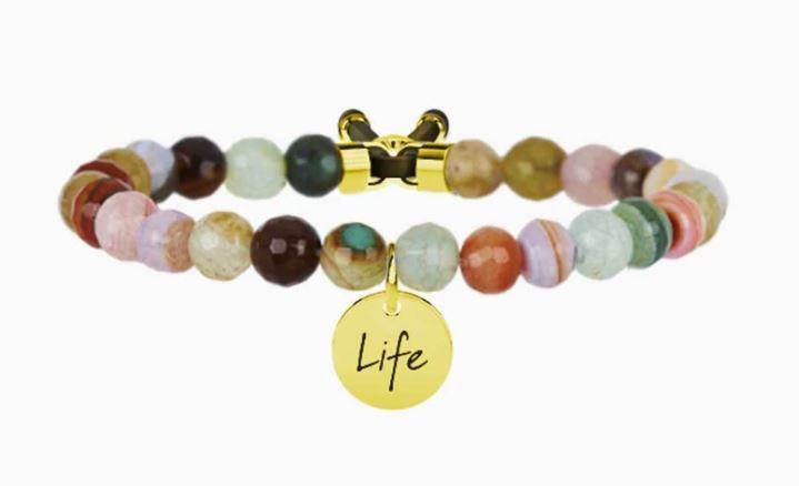 Bracciale Kidult Agata Marrone - KIDULT