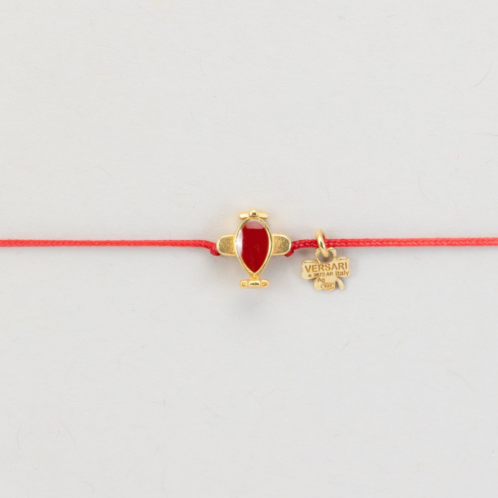 Bracciale cordino aeroplano - VERSARI ACCESSORIES