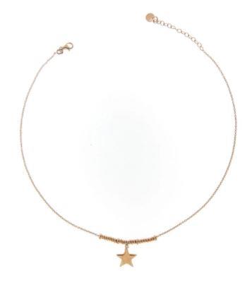 Collana Rue Des Mille Girocollo Micro Anelli E Stella - RUE DES MILLE