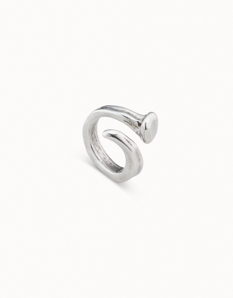 Anello placcato argento Sterling - UNO DE 50